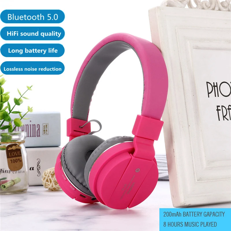 Novi proizvod SH12 glavobolja bežična Bluetooth slušalica 5.0 sklopivi stereo glazbena slušalice žičane headset slušalice podržava TF kartice FM-radio