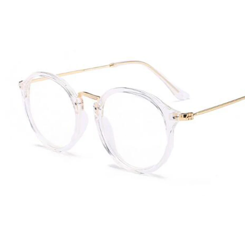 Okrugli Prozirne Naočale Okvira za naočale, za muškarce, Žene Kratkovidnost Nerd Naočale, Optički Okvira Luksuzni Prozirne Leće Muške Naočale
