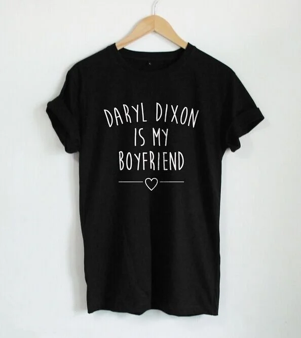 Daryl Dixon - moj dečko Košulja Norman Ридус Majica Navijači Ženska Svakodnevni хлопковая zabavna majica za lady Top Majica Boem Unisex