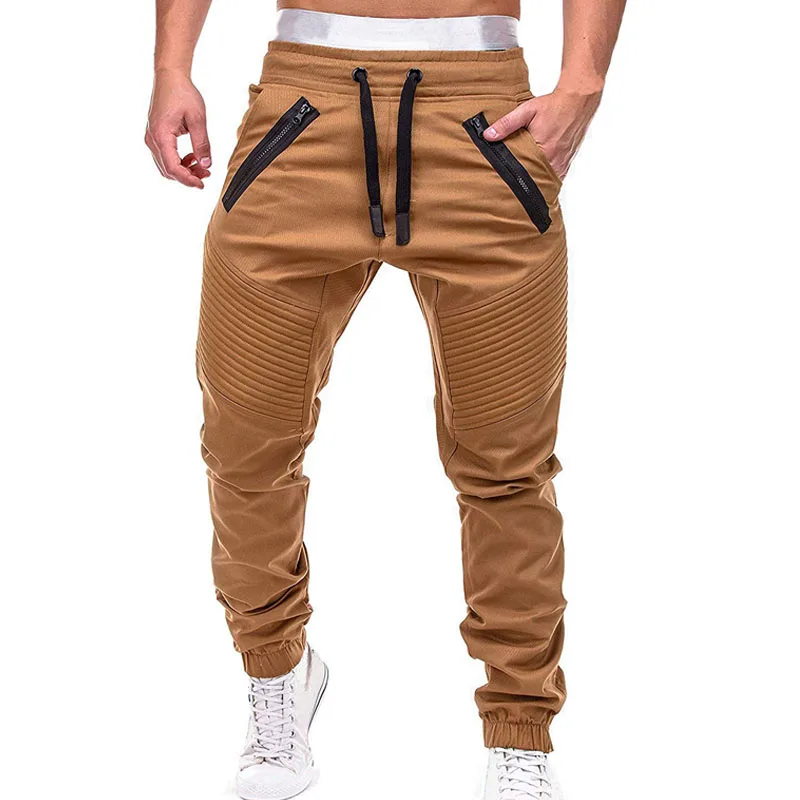 Muške Svakodnevne hlače za trčanje Ravnici tanke sportske hlače-teretni Muške hlače s višestrukim džepovima Hip-hop ženske sportske hlače Hlače-olovka